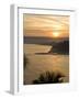 Sunset Over the Tiracol River, Goa, India-Robert Harding-Framed Photographic Print