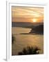 Sunset Over the Tiracol River, Goa, India-Robert Harding-Framed Photographic Print