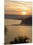 Sunset Over the Tiracol River, Goa, India-Robert Harding-Mounted Photographic Print