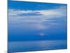 Sunset over the Tyrrhenian Sea, Forio, Ischia, Bay of Naples, Campania, Italy-Walter Bibikow-Mounted Photographic Print