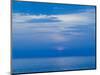 Sunset over the Tyrrhenian Sea, Forio, Ischia, Bay of Naples, Campania, Italy-Walter Bibikow-Mounted Photographic Print