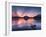 Sunset over Tjeldsundet, Troms County, Norway-Stocktrek Images-Framed Photographic Print
