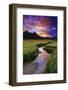 Sunset over Tuolumne Meadows Along Budd Creek, California, Usa-Russ Bishop-Framed Photographic Print