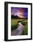 Sunset over Tuolumne Meadows Along Budd Creek, California, Usa-Russ Bishop-Framed Photographic Print