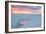 Sunset over Two Lagoons in Lencois Maranhenses National Park-Alex Saberi-Framed Photographic Print