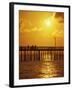 Sunset Over Virginia Beach, VA-Chris Rogers-Framed Photographic Print