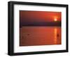 Sunset Over Water, Kenya-Mitch Diamond-Framed Photographic Print