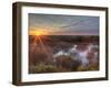 Sunset over Wetlands at Ocean Shores, Washington, USA-Tom Norring-Framed Premium Photographic Print