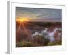 Sunset over Wetlands at Ocean Shores, Washington, USA-Tom Norring-Framed Photographic Print