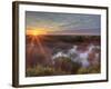 Sunset over Wetlands at Ocean Shores, Washington, USA-Tom Norring-Framed Photographic Print