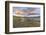 Sunset over White Lake, Tariat district, North Hangay province, Mongolia, Central Asia, Asia-Francesco Vaninetti-Framed Photographic Print