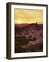 Sunset over White Village, Montefrio, Andalucia, Spain, Europe-Stuart Black-Framed Photographic Print