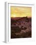 Sunset over White Village, Montefrio, Andalucia, Spain, Europe-Stuart Black-Framed Photographic Print