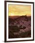 Sunset over White Village, Montefrio, Andalucia, Spain, Europe-Stuart Black-Framed Photographic Print