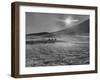 Sunset over Wintry Montana Landscape-Robert W^ Kelley-Framed Photographic Print