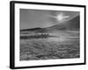 Sunset over Wintry Montana Landscape-Robert W^ Kelley-Framed Photographic Print