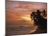 Sunset over Worthing Beach, Christ Church, Barbados, West Indies, Caribbean, Central America-Robert Francis-Mounted Photographic Print