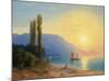 Sunset over Yalta-Ivan Konstantinovich Aivazovsky-Mounted Giclee Print