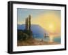 Sunset over Yalta-Ivan Konstantinovich Aivazovsky-Framed Giclee Print