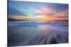 Sunset Paint, California Coast-Vincent James-Stretched Canvas