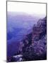 Sunset paints the Grand Canyon purple and mauve-Elliott Kaufman-Mounted Photographic Print