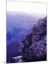 Sunset paints the Grand Canyon purple and mauve-Elliott Kaufman-Mounted Photographic Print