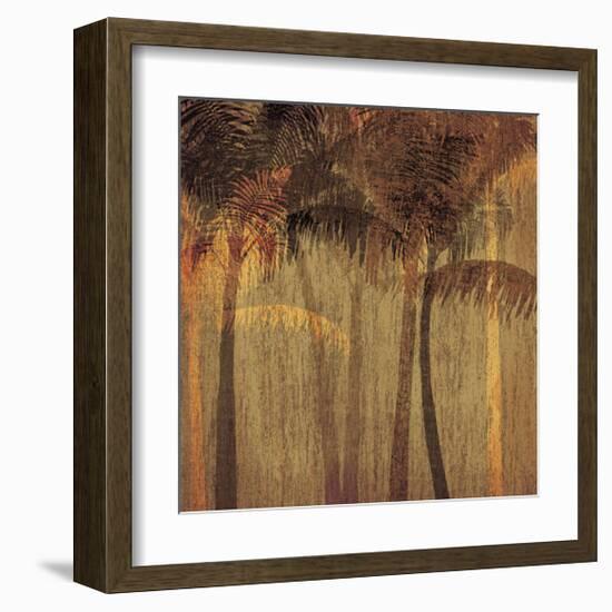 Sunset Palms I-Amori-Framed Giclee Print