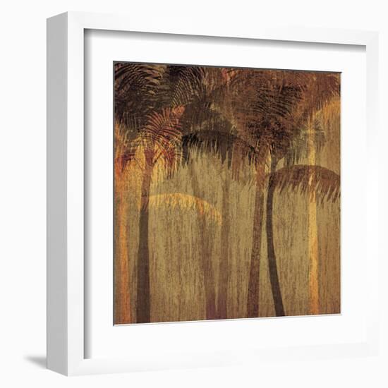 Sunset Palms I-Amori-Framed Giclee Print