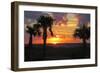 Sunset Palms I-Alex Williams-Framed Photo