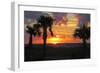 Sunset Palms I-Alex Williams-Framed Photo