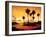 Sunset Palms I-Gregory Williams-Framed Art Print