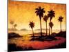 Sunset Palms I-Gregory Williams-Mounted Art Print