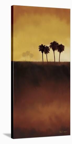 Sunset Palms II-Tandi Venter-Stretched Canvas