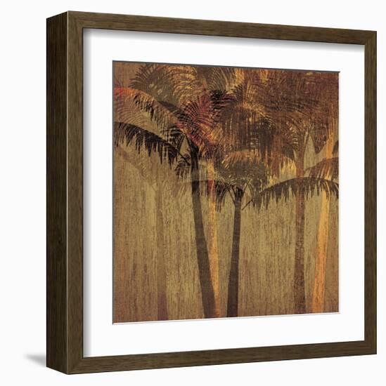 Sunset Palms II-Amori-Framed Giclee Print