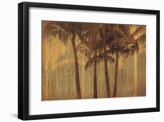 Sunset Palms III-Amori-Framed Giclee Print