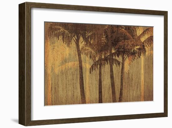 Sunset Palms III-Amori-Framed Giclee Print