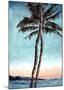 Sunset Palms-Tiffany Blaise-Mounted Art Print