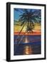 Sunset Palms-Scott Westmoreland-Framed Art Print