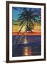 Sunset Palms-Scott Westmoreland-Framed Art Print