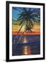 Sunset Palms-Scott Westmoreland-Framed Art Print