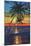 Sunset Palms-Scott Westmoreland-Mounted Art Print