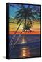 Sunset Palms-Scott Westmoreland-Framed Stretched Canvas