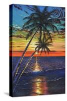 Sunset Palms-Scott Westmoreland-Stretched Canvas