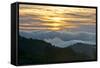 Sunset, Palo Coronado Canyon, California, USA-Michel Hersen-Framed Stretched Canvas