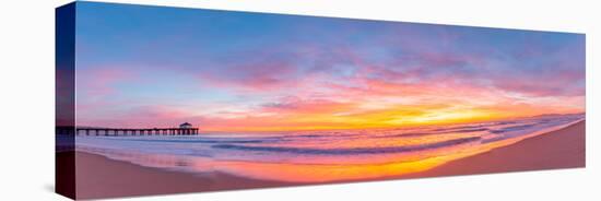 sunset pano--2-Jeff Poe-Stretched Canvas