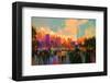 Sunset Park-null-Framed Art Print