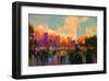 Sunset Park-null-Framed Art Print