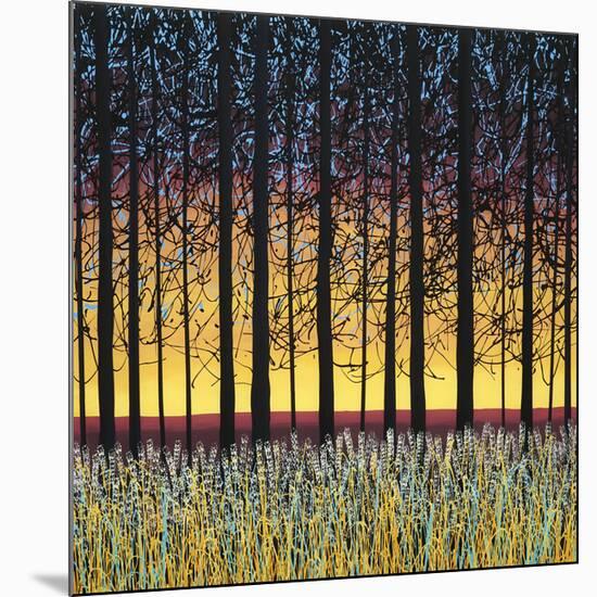 Sunset Peace-Daniel Lager-Mounted Giclee Print