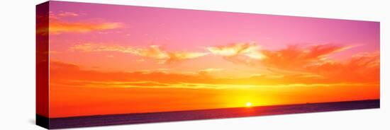 Sunset Perth Australia-null-Stretched Canvas