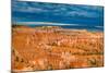 Sunset Point View, Bryce Canyon National Park, Utah, Wasatch Limestone Pinnacles and Sunset Clouds-Tom Till-Mounted Photographic Print